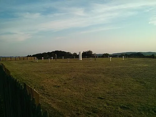 VOR Wipper installation set within an open grassy site.